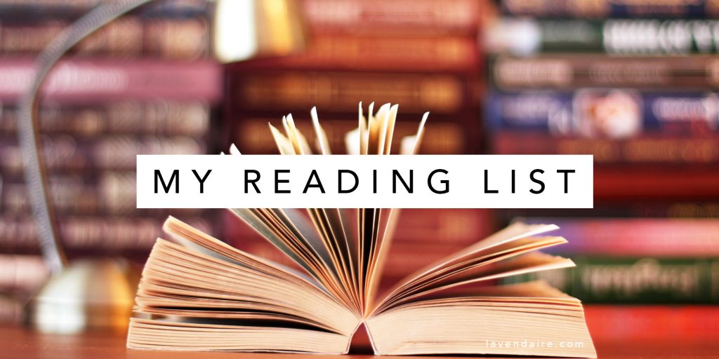 My Reading List - Lavendaire